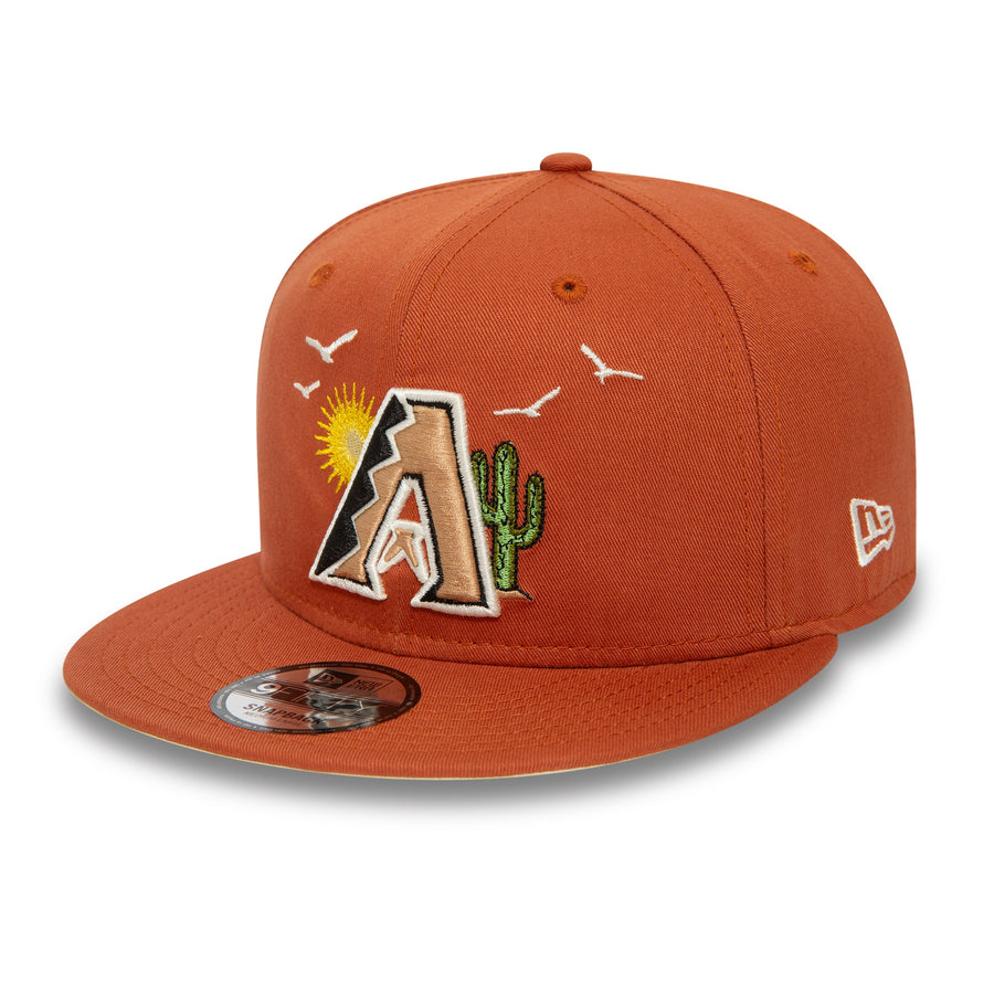 Arizona Diamondbacks 9FIFTY MLB Summer Icon Brown Cap