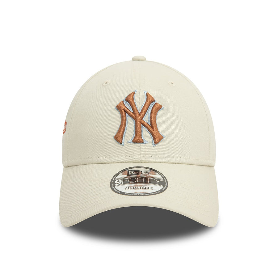 New York Yankees 9FORTY MLB Patch Stone Cap