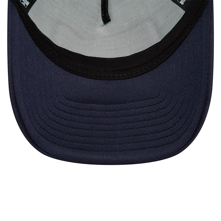 New Era Summer Sessions Patch Blue Trucker Cap