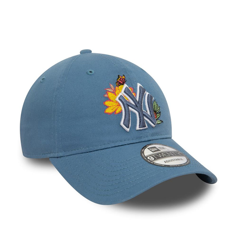 New York Yankees 9TWENTY MLB Floral Blue Cap