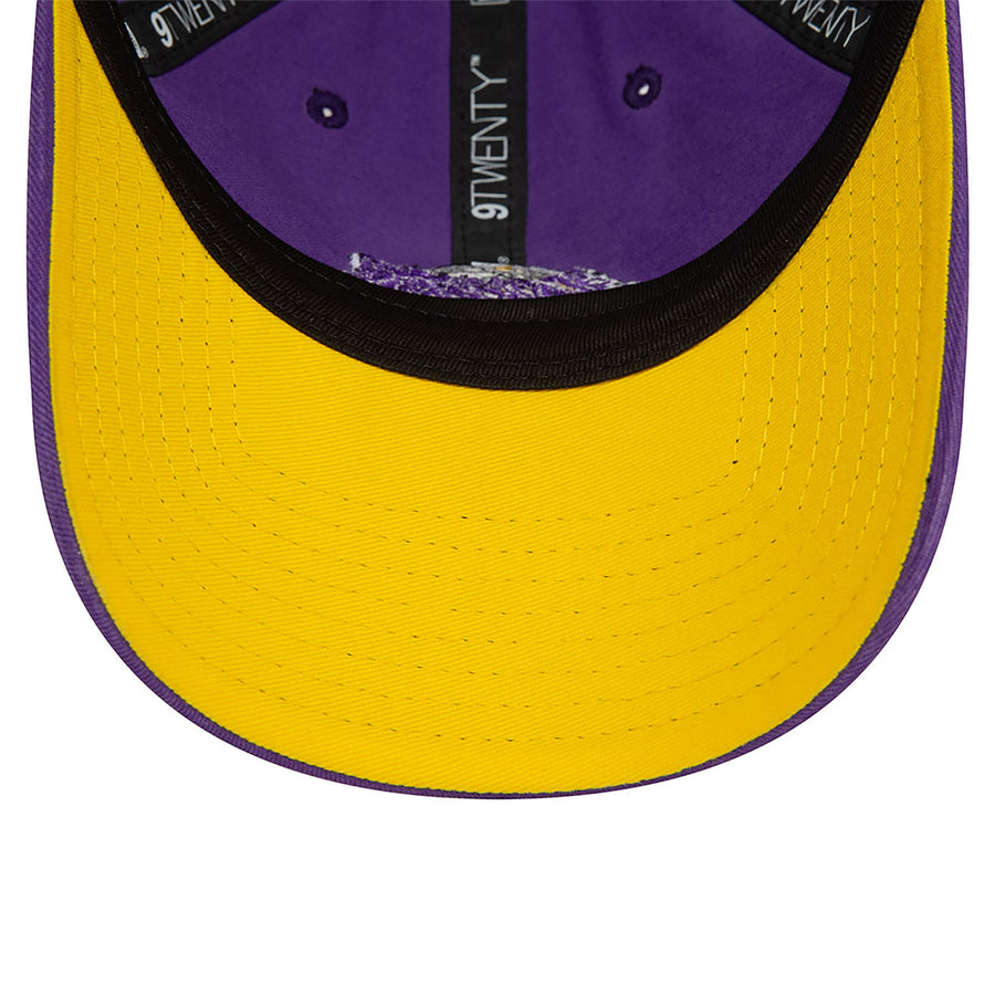 New Era Los Angeles Lakers Throwback Satin 59FIFTY Fitted Hat New Era Los Angeles Lakers Throwback Satin 59FIFTY Fitted Hat
