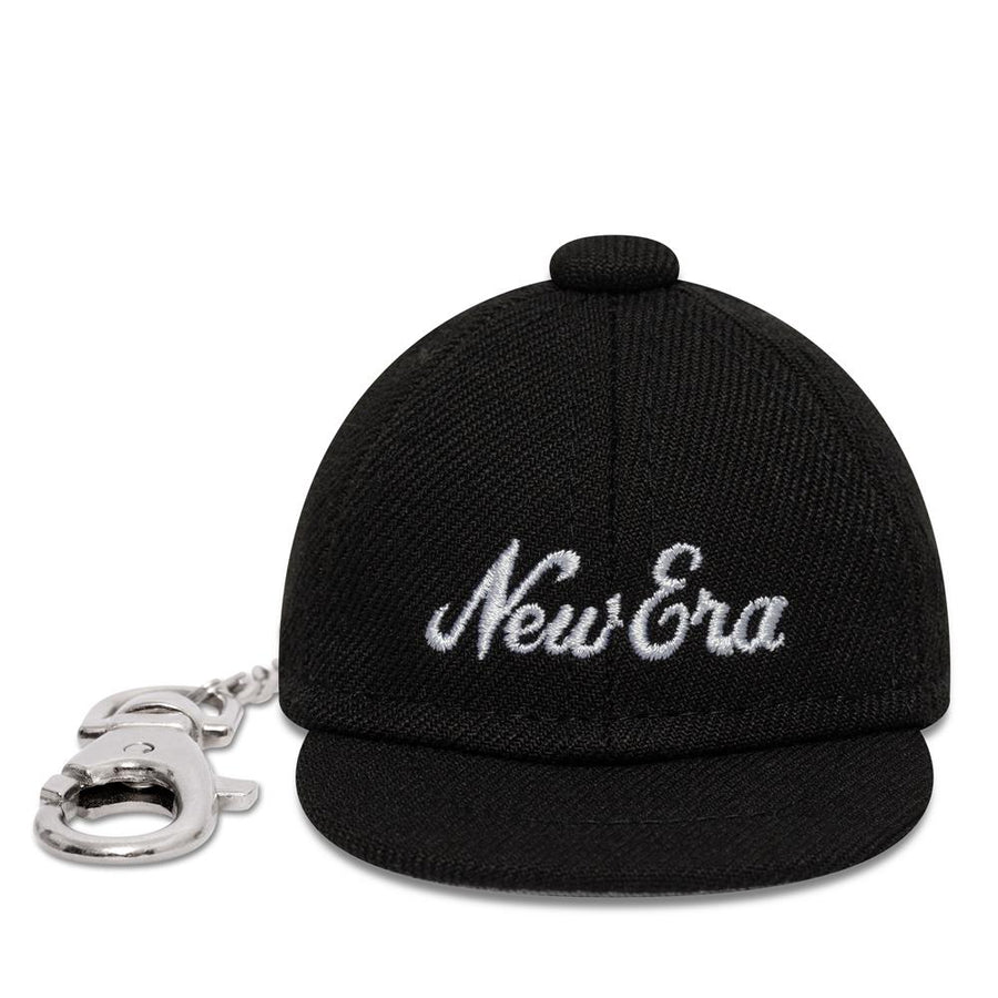 New Era Mini Cap Black Keychain