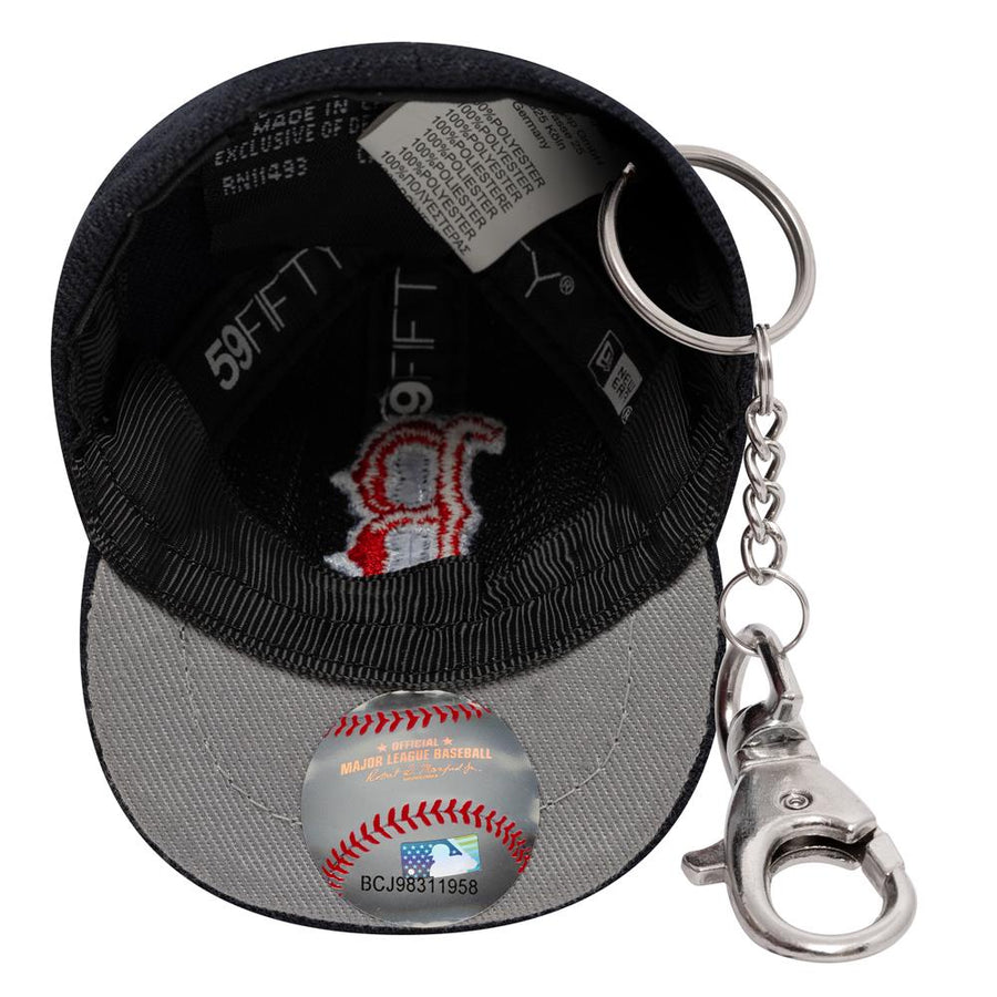 Boston Red Sox MLB Mini Cap Navy Keychain