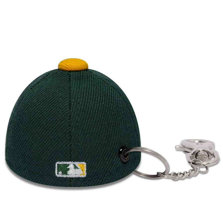 Oakland Athletics MLB Mini Cap Green Keychain