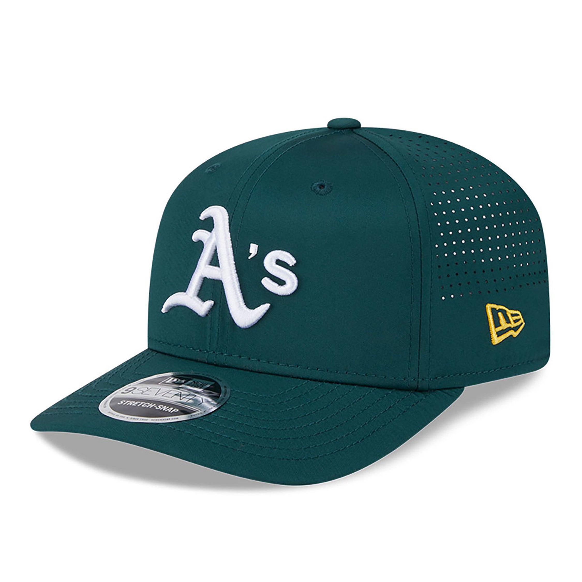 OAKLAND ATHLETICS スナップバック LOGO 7 Oakland Athletics 9SEVENTY Performance Dark Green Cap – NewEra