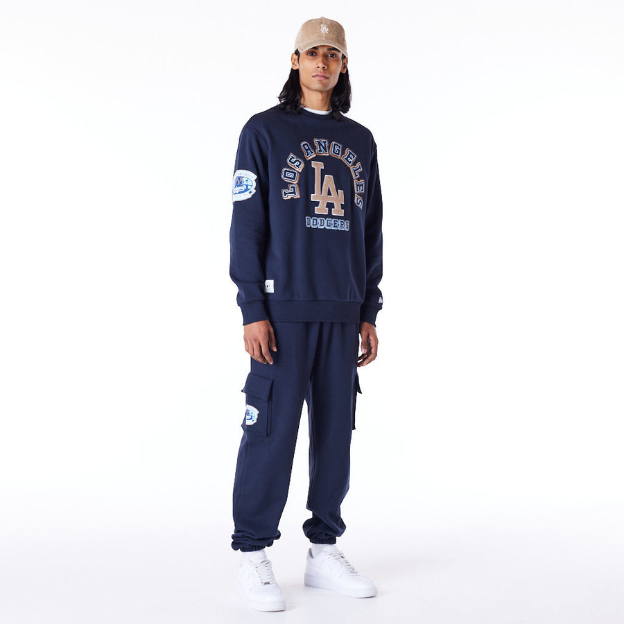 Los Angeles Dodgers World Series Oversized Navy Sweatshirt