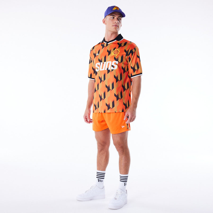Phoenix Suns NBA Soccer Orange Shorts