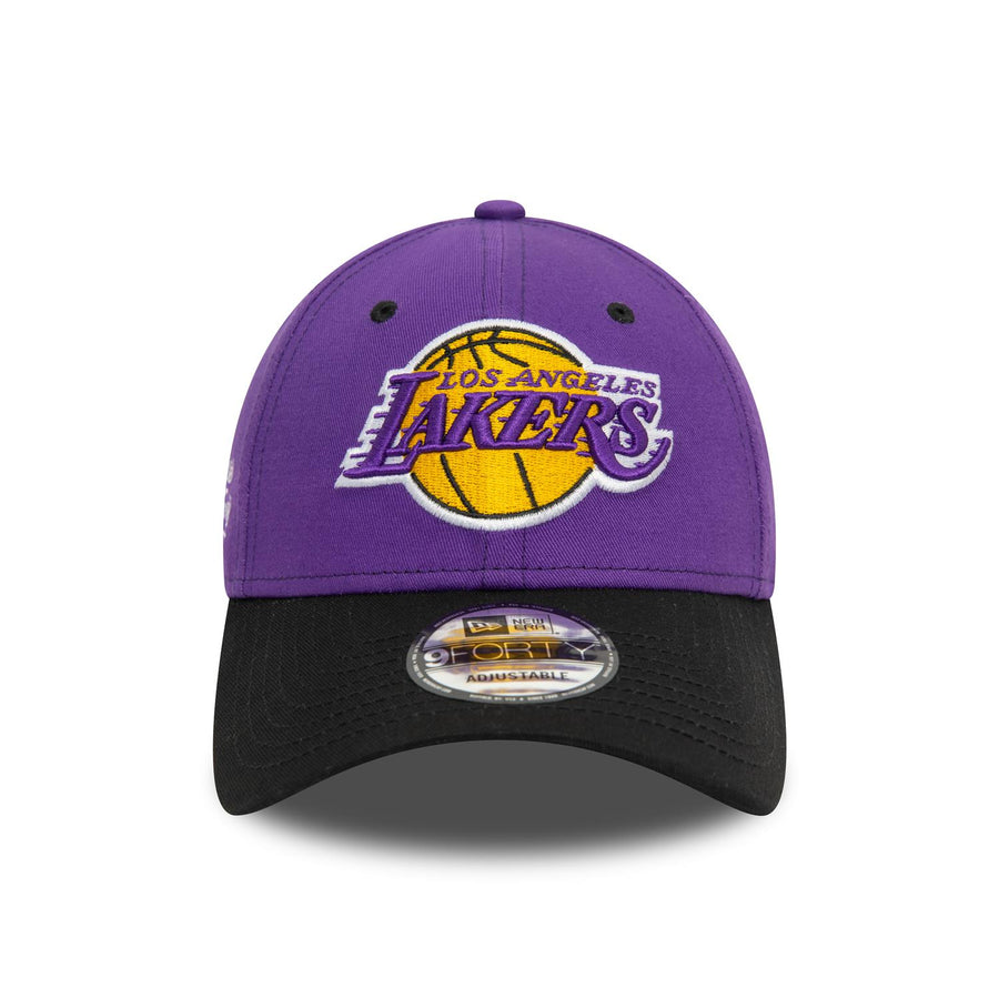 Los Angeles Lakers 9FORTY NBA Side Patch Purple Cap