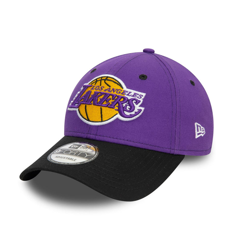 Los Angeles Lakers 9FORTY NBA Side Patch Purple Cap