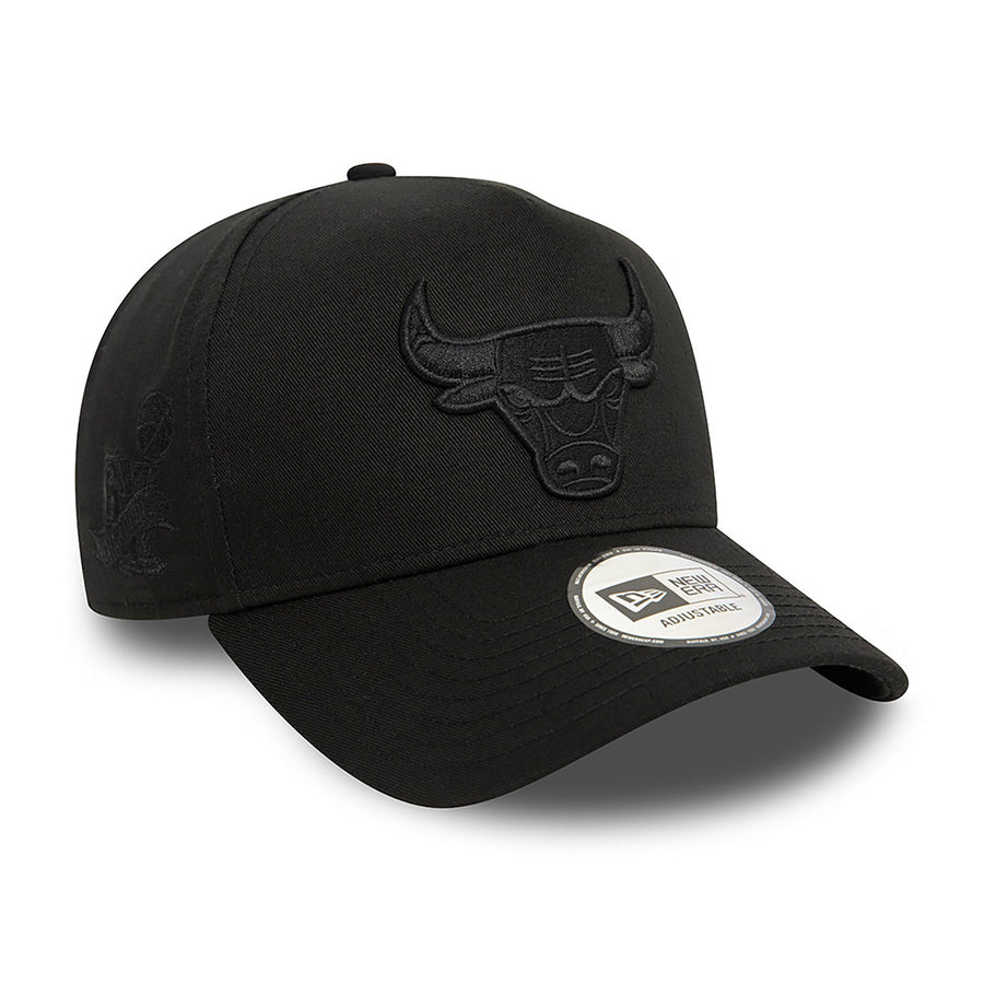 Chicago Bulls E-Frame Monochrome Black Cap
