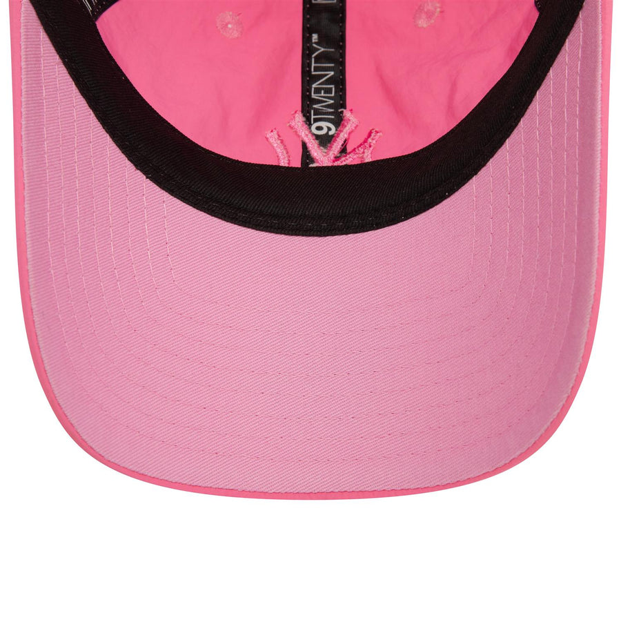 New York Yankees 9TWENTY Womens Nylon Pastel Pink Cap