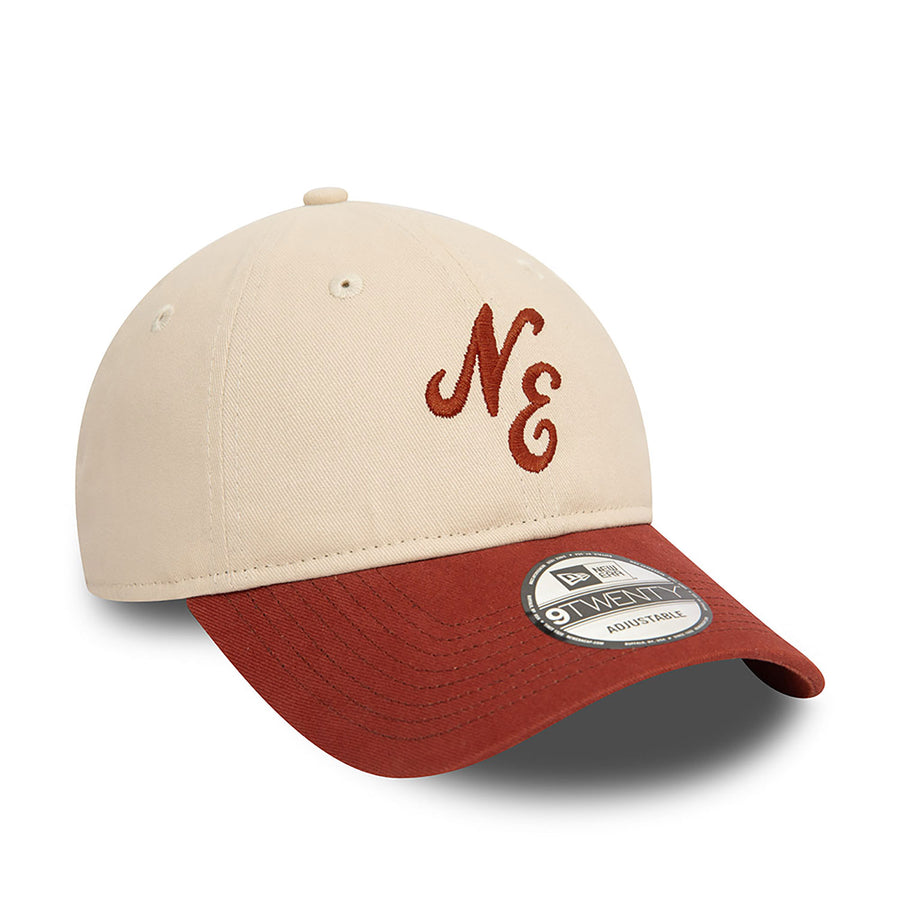 New Era 9TWENTY Peached Cotton Stone/Orange Cap