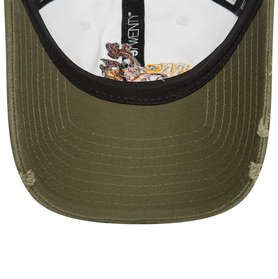Warner Bros Tasmanian Devil 9TWENTY Distressed Stone/Olive Cap