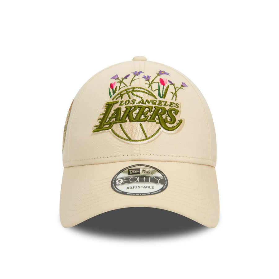 Los Angeles Lakers 9FORTY Flower Icon Stone Cap