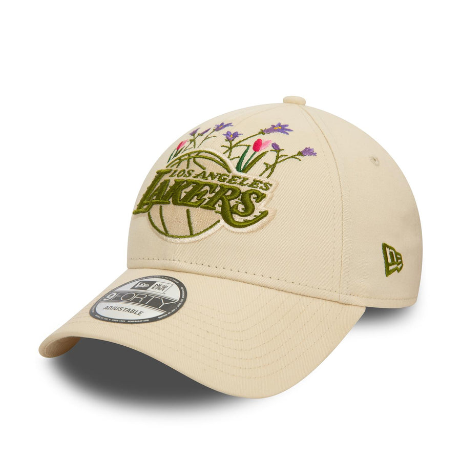 Los Angeles Lakers 9FORTY Flower Icon Stone Cap