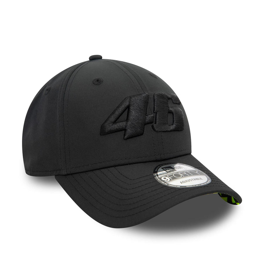 VR46 9FORTY Geo Ultra Violet Print Black Cap
