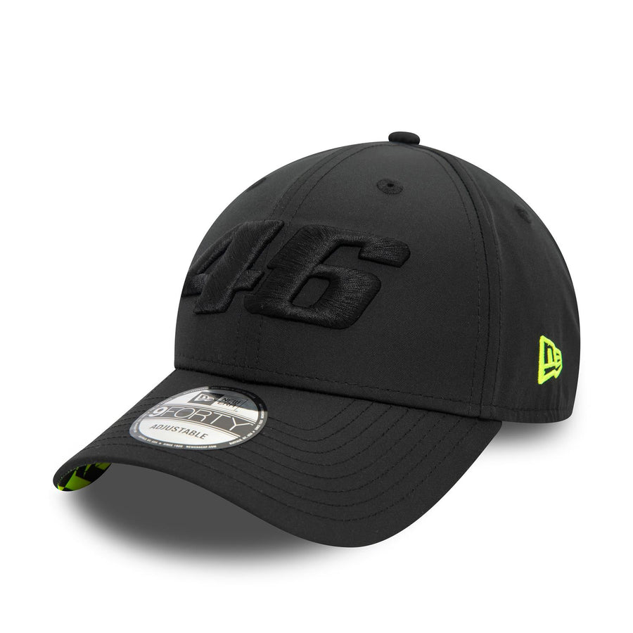 VR46 9FORTY Geo Ultra Violet Print Black Cap