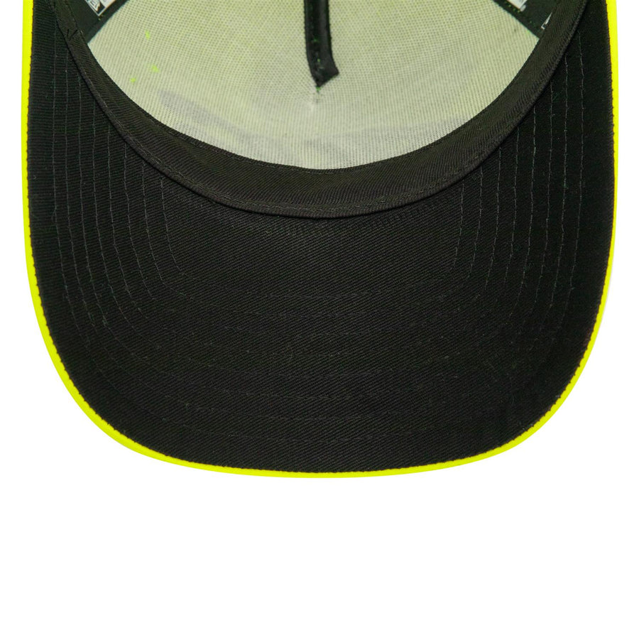 VR46 9FORTY E-Frame Geo Print Bright Yellow Cap