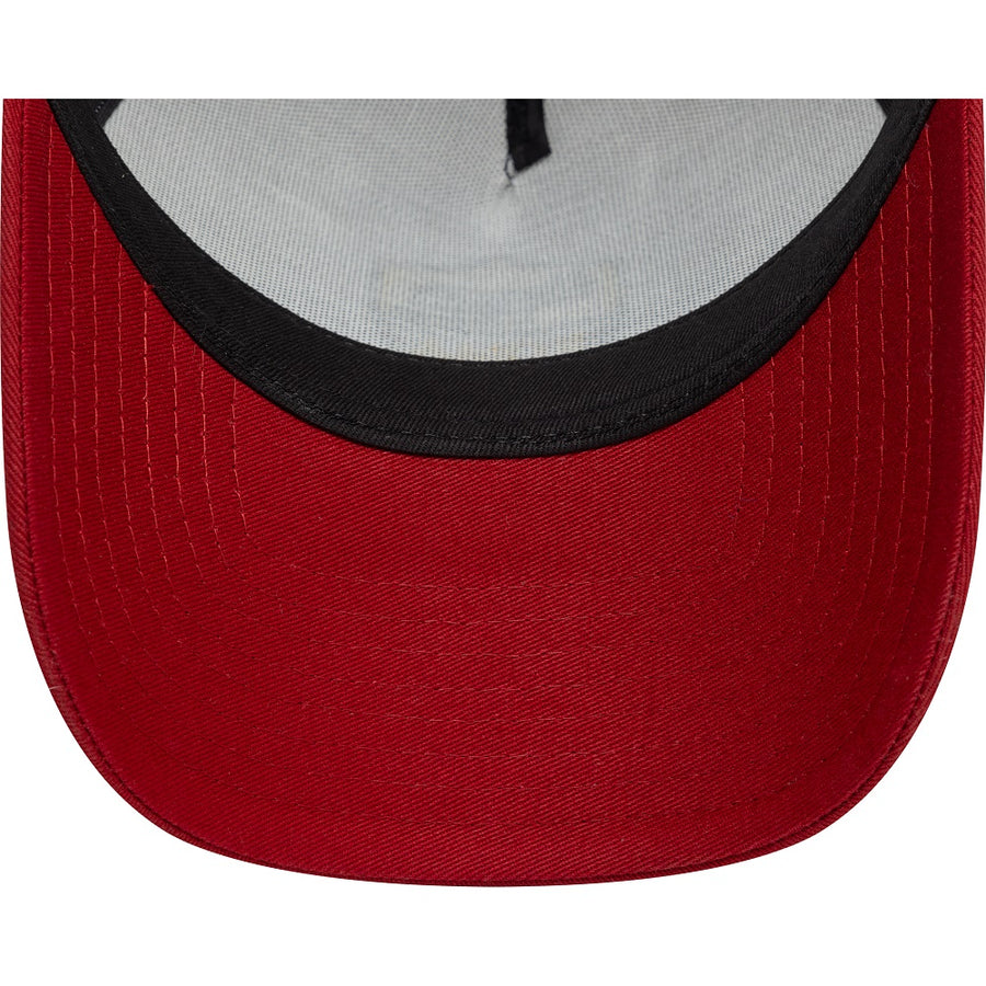 AS Roma E-Frame Core Trucker White Cap