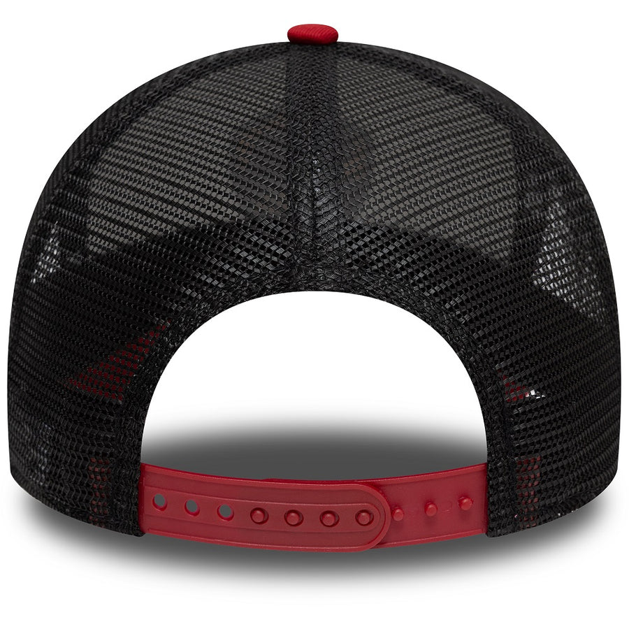 AS Roma E-Frame Core Trucker White Cap