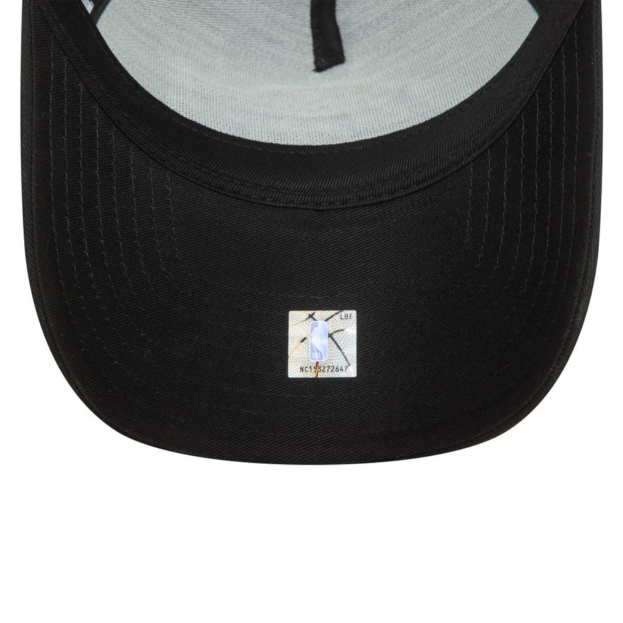 Los Angeles Lakers E-frame Patch Black Trucker Cap