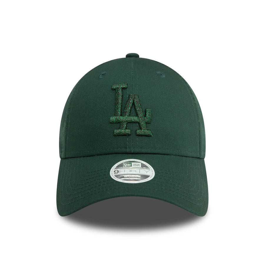 Los Angeles Dodgers 9FORTY Womens Metallic Dark Green Cap
