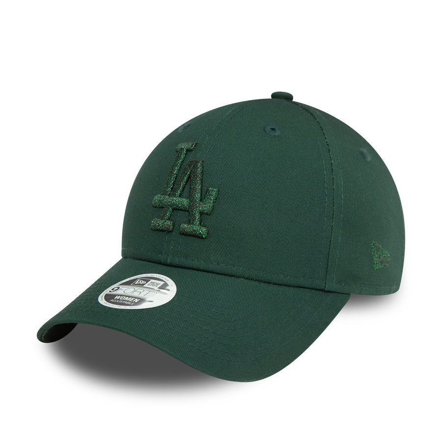 Los Angeles Dodgers 9FORTY Womens Metallic Dark Green Cap