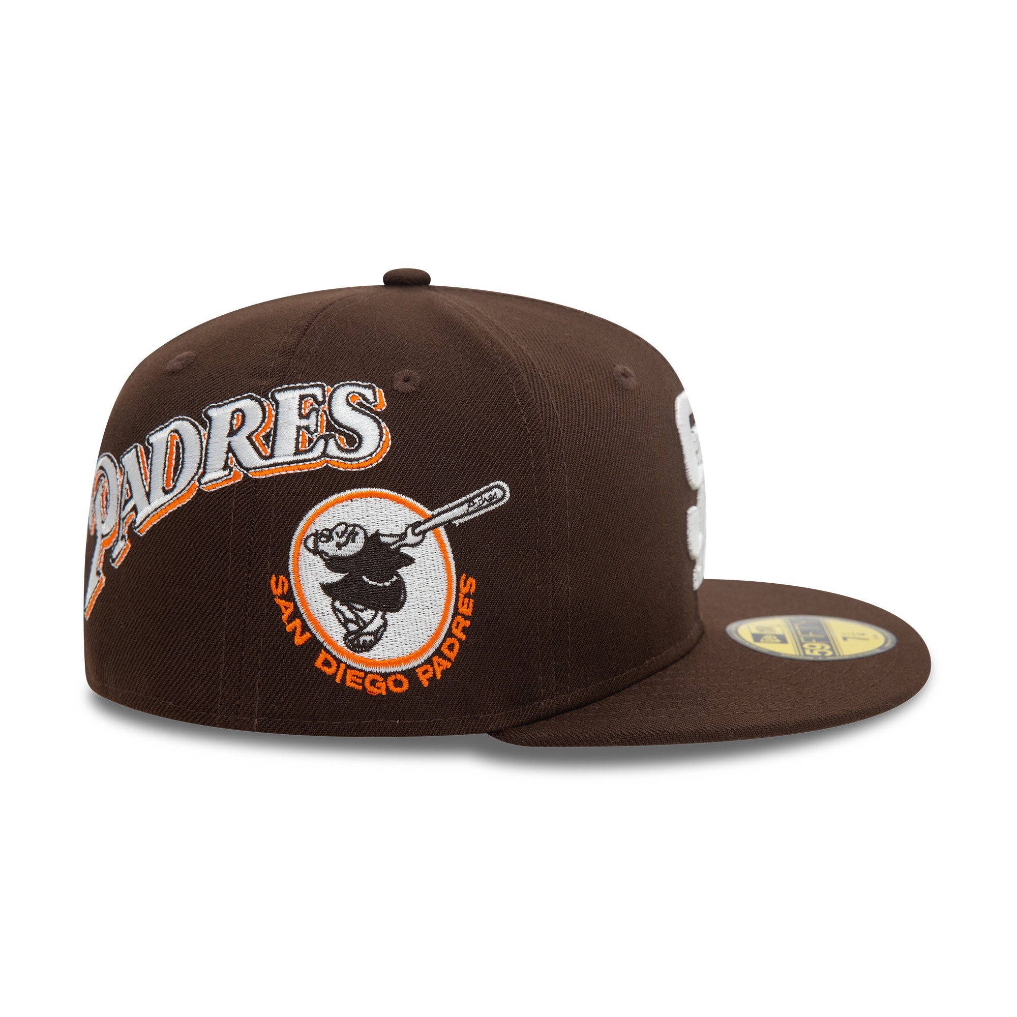 San Diego Padres 59FIFTYMLB Cooperstown Patch Brown Cap – NewEra