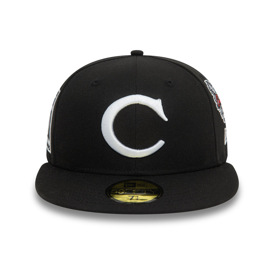 Chicago White Sox 59FIFTY MLB Cooperstown Patch Black Cap