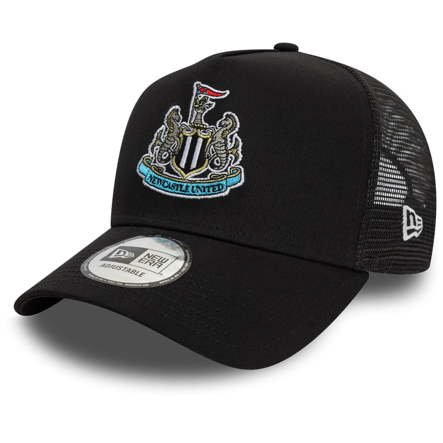 Newcastle United FC Core E-Frame Trucker Black Cap