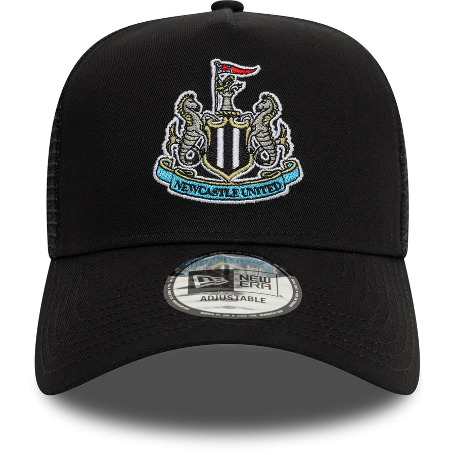 Newcastle United FC Core E-Frame Trucker Black Cap