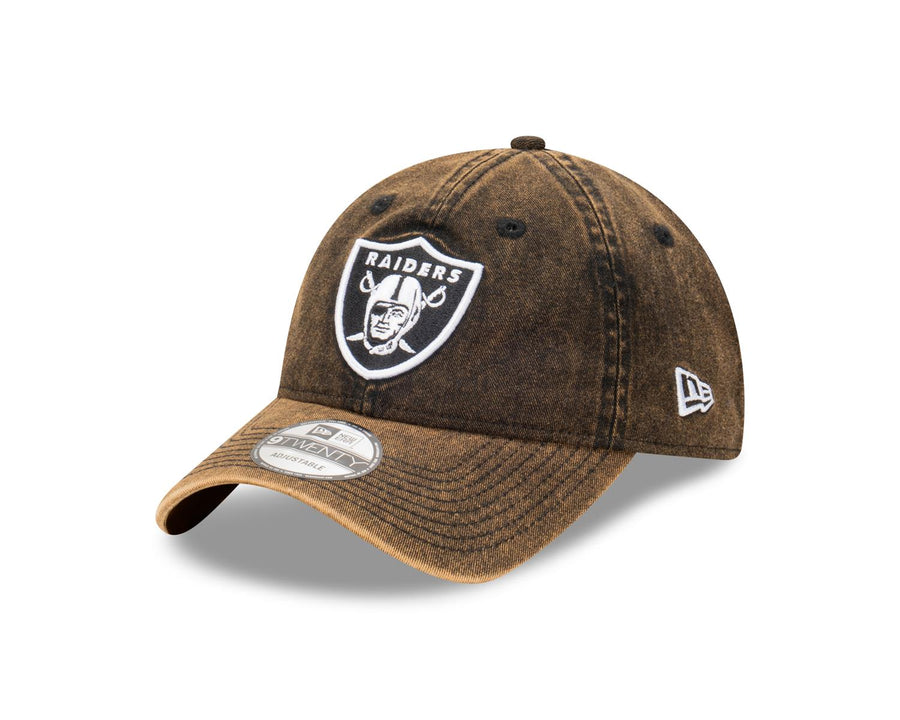 Las Vegas Raiders 9TWENTY Apac Snow Wash Black Cap