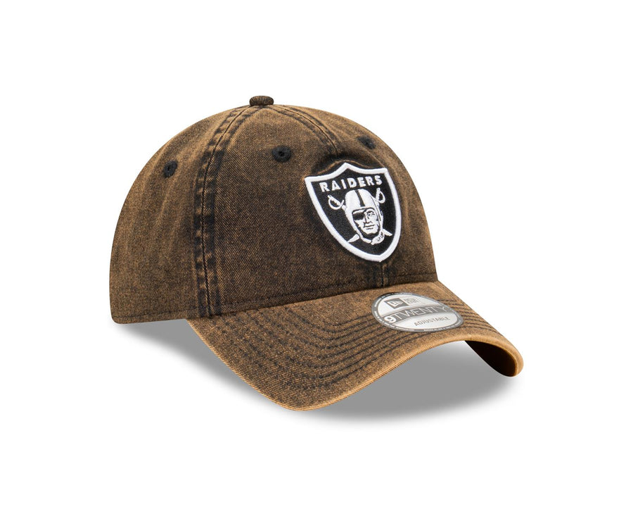 Las Vegas Raiders 9TWENTY Apac Snow Wash Black Cap