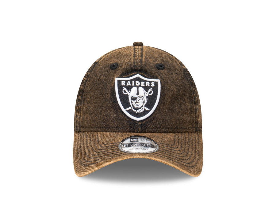 Las Vegas Raiders 9TWENTY Apac Snow Wash Black Cap