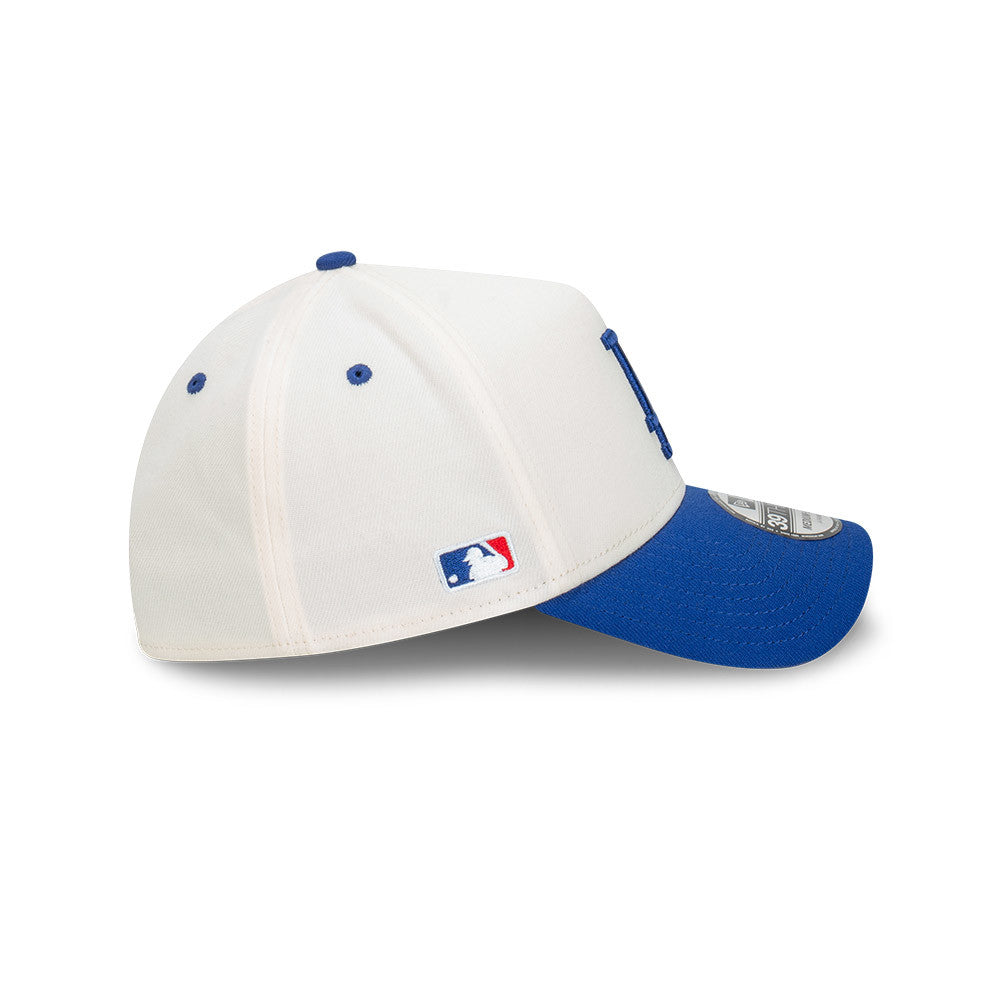Los Angeles Dodgers 39THIRTY A-Frame Apac Exclusive White/Navy Cap