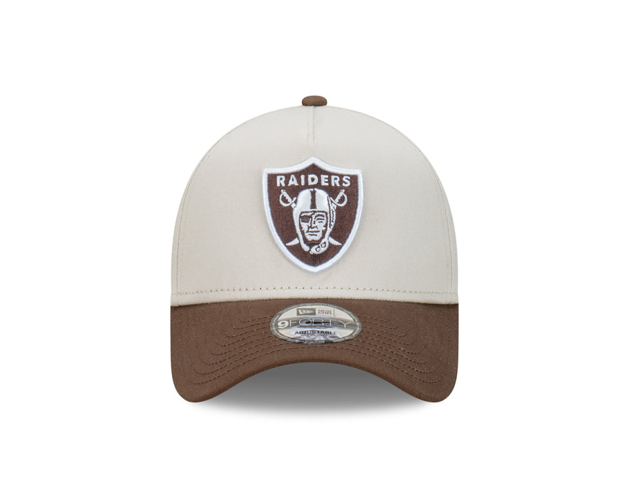 Las Vegas Raiders 9FORTY Apac Vintage Stone/Brown Cap