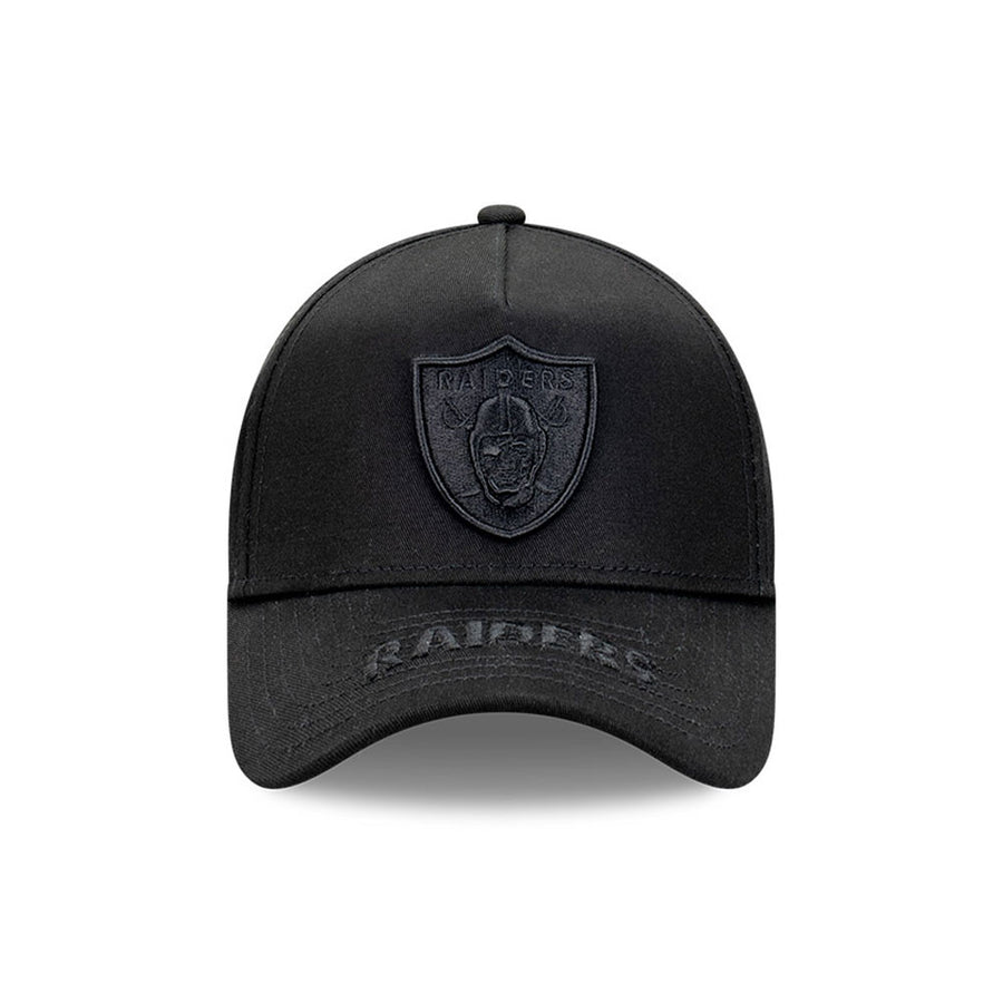 Las Vegas Raiders 9FORTY A-Frame Apac Exclusive Tonal Black Cap