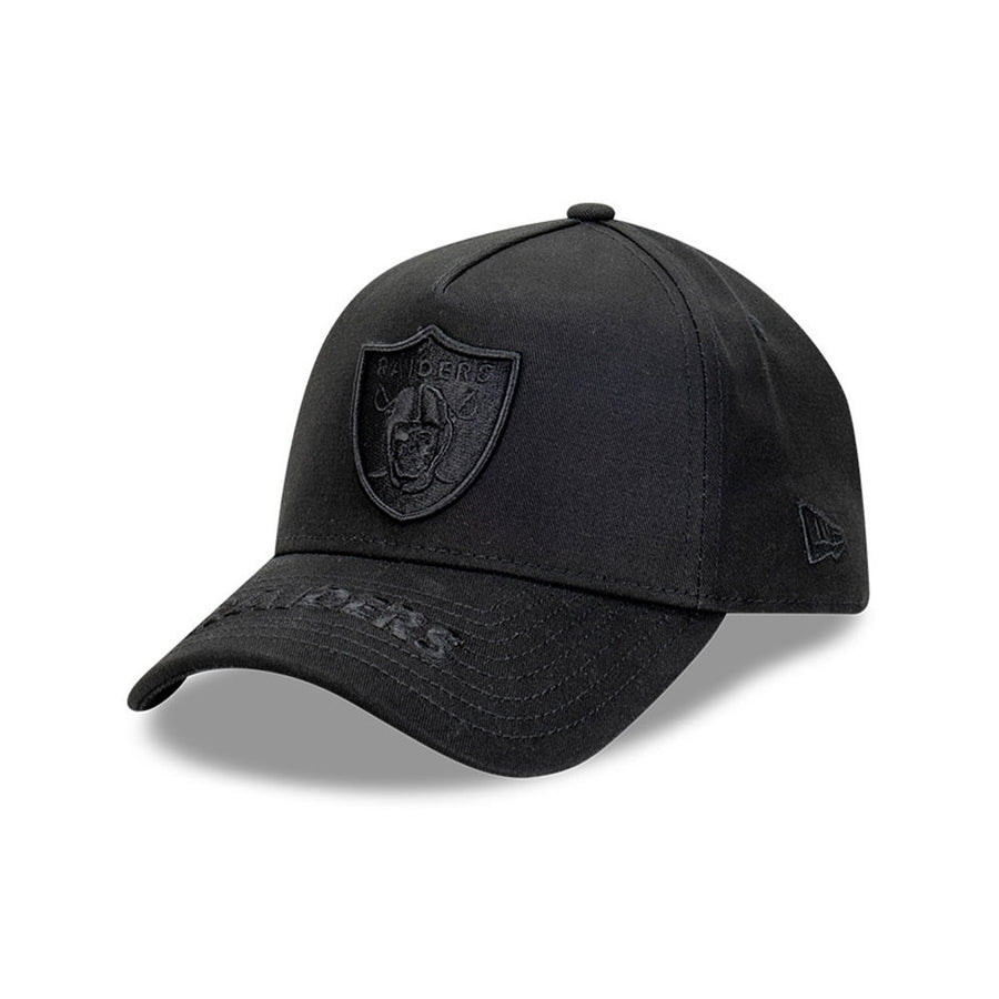 Las Vegas Raiders 9FORTY A-Frame Apac Exclusive Tonal Black Cap