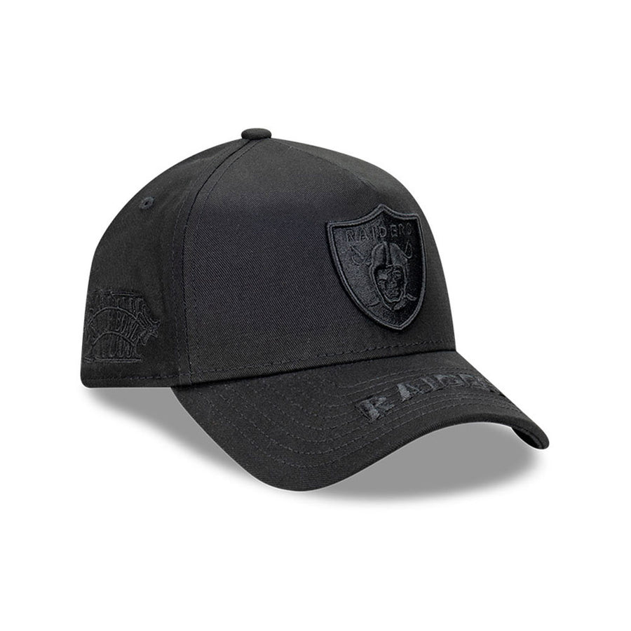 Las Vegas Raiders 9FORTY A-Frame Apac Exclusive Tonal Black Cap