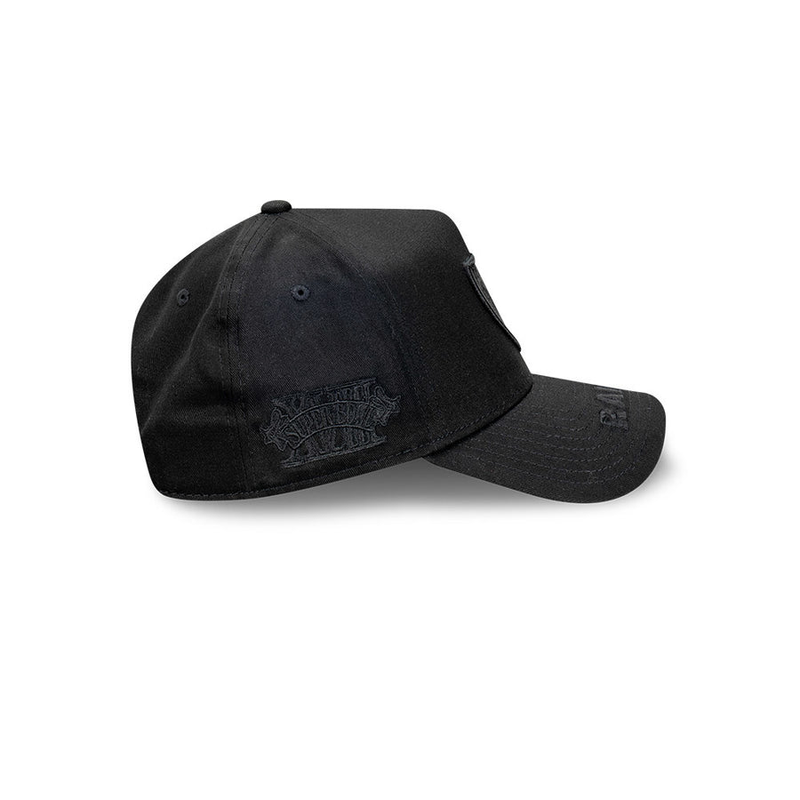 Las Vegas Raiders 9FORTY A-Frame Apac Exclusive Tonal Black Cap