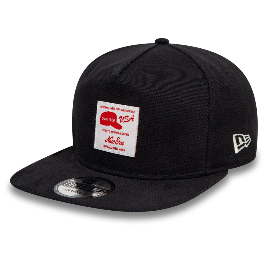 New Era Golfer Workwear Black Cap