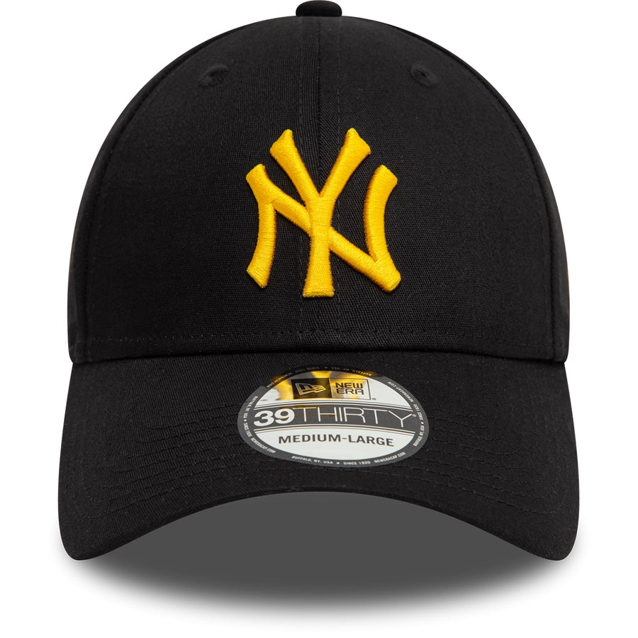 New York Yankees 39THIRTY League Essential Black/Yellow Cap
