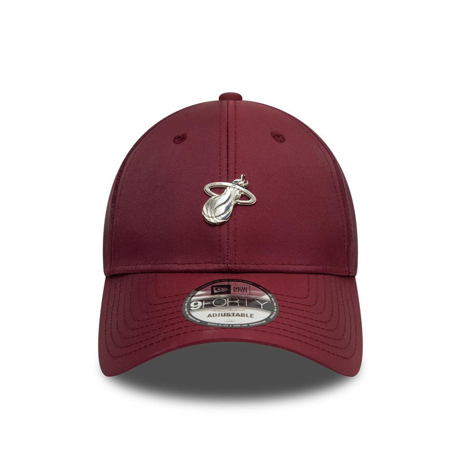 Miami Heat 9FORTY NBA Tech Dark Red Cap