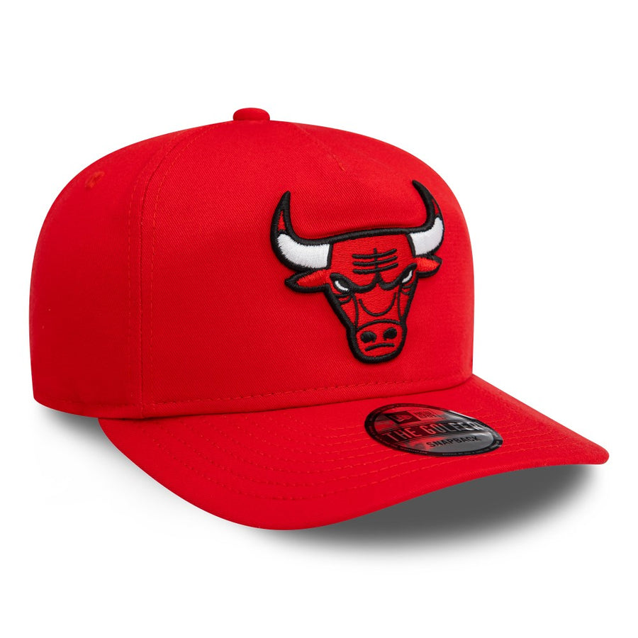 Chicago Bulls Pre Curved Washed Red Golfer Cap