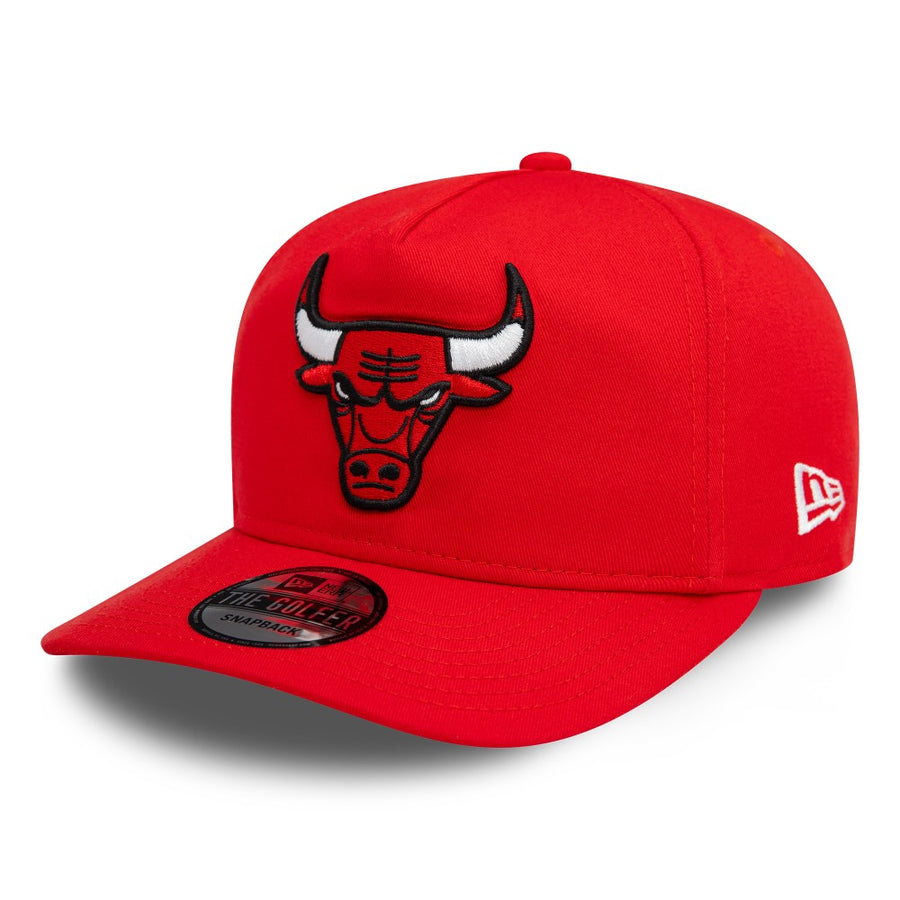 Chicago Bulls Pre Curved Washed Red Golfer Cap