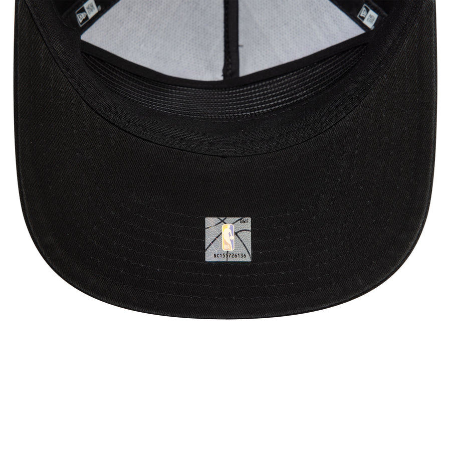 Los Angeles Lakers Pre Curved Washed Black Golfer Cap
