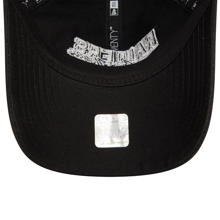 Las Vegas Raiders 9TWENTY NFL Script Black Cap