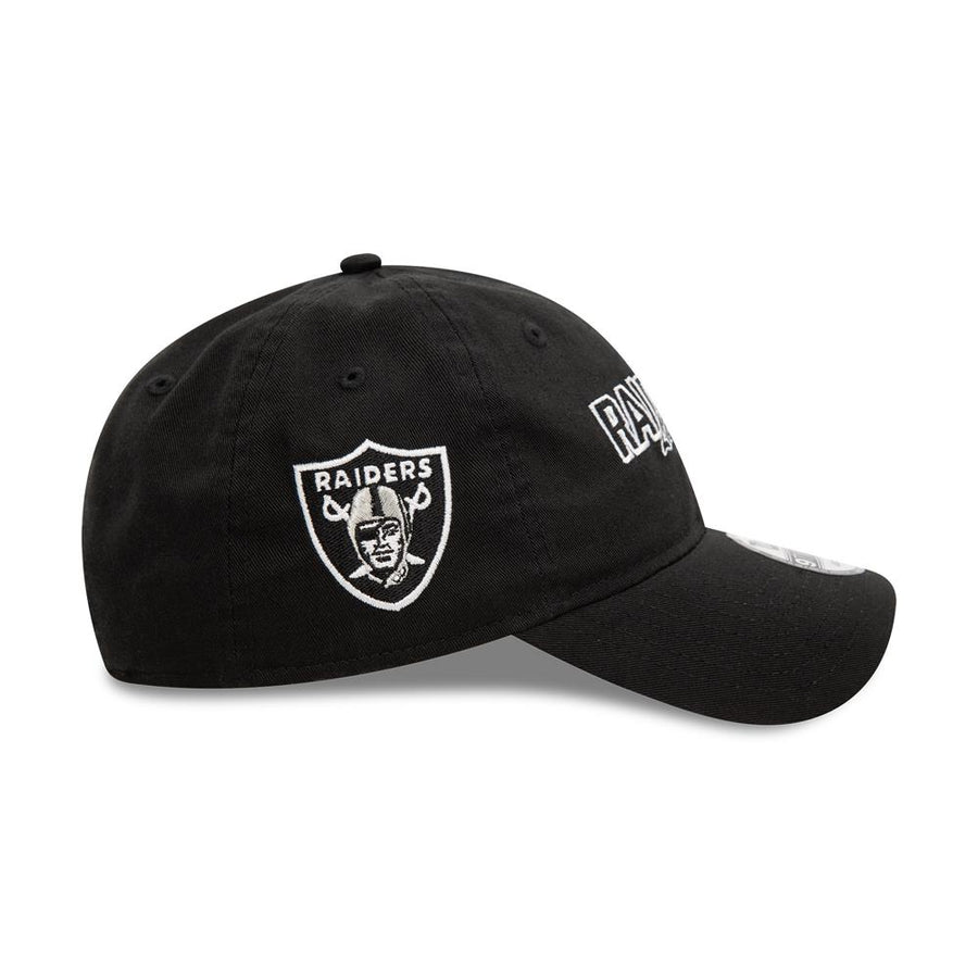 Las Vegas Raiders 9TWENTY NFL Script Black Cap