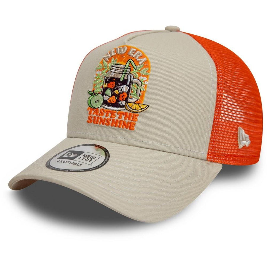 Trucker Summer Patch Newera - Stone/Orange – NewEra
