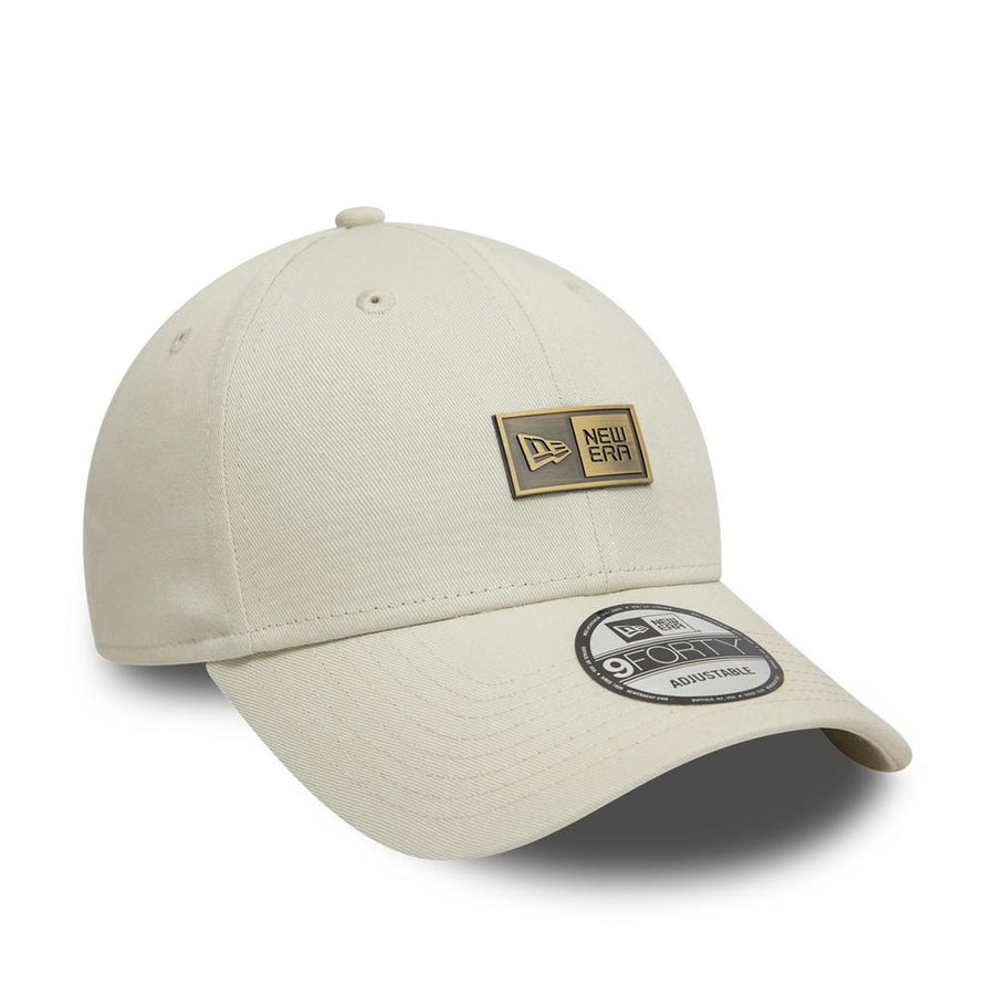 New Era 9FORTY Metal Badge Stone Cap